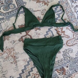 Aerie Green Bikini Set